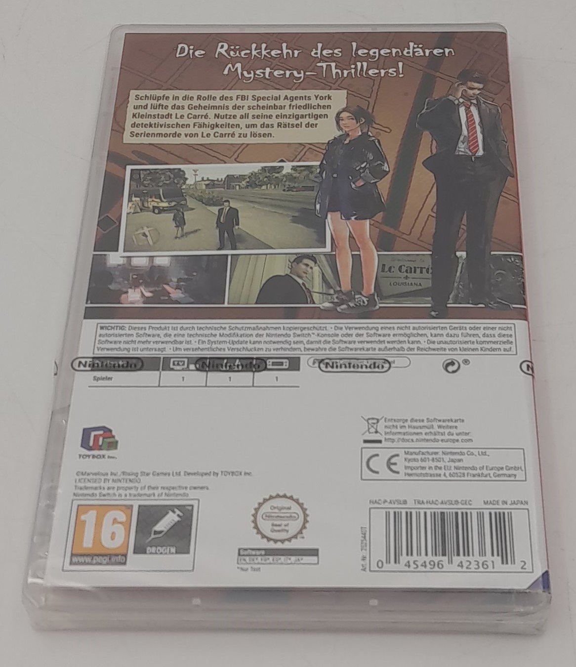 Nintendo Giochi: Nintendo Switch Deadly Premonition 2: A Blessing in Disguise – Nuovo e nell'imballaggio originale da St-Sulpice VD venduto da Davyd-a-Doc 1