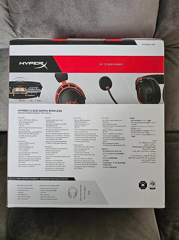 Kopfhörer: Neue ungeöfnete HyperX Cloud Alpha Kabellos – Gebraucht aus Mettau von BasarVerkauf 2