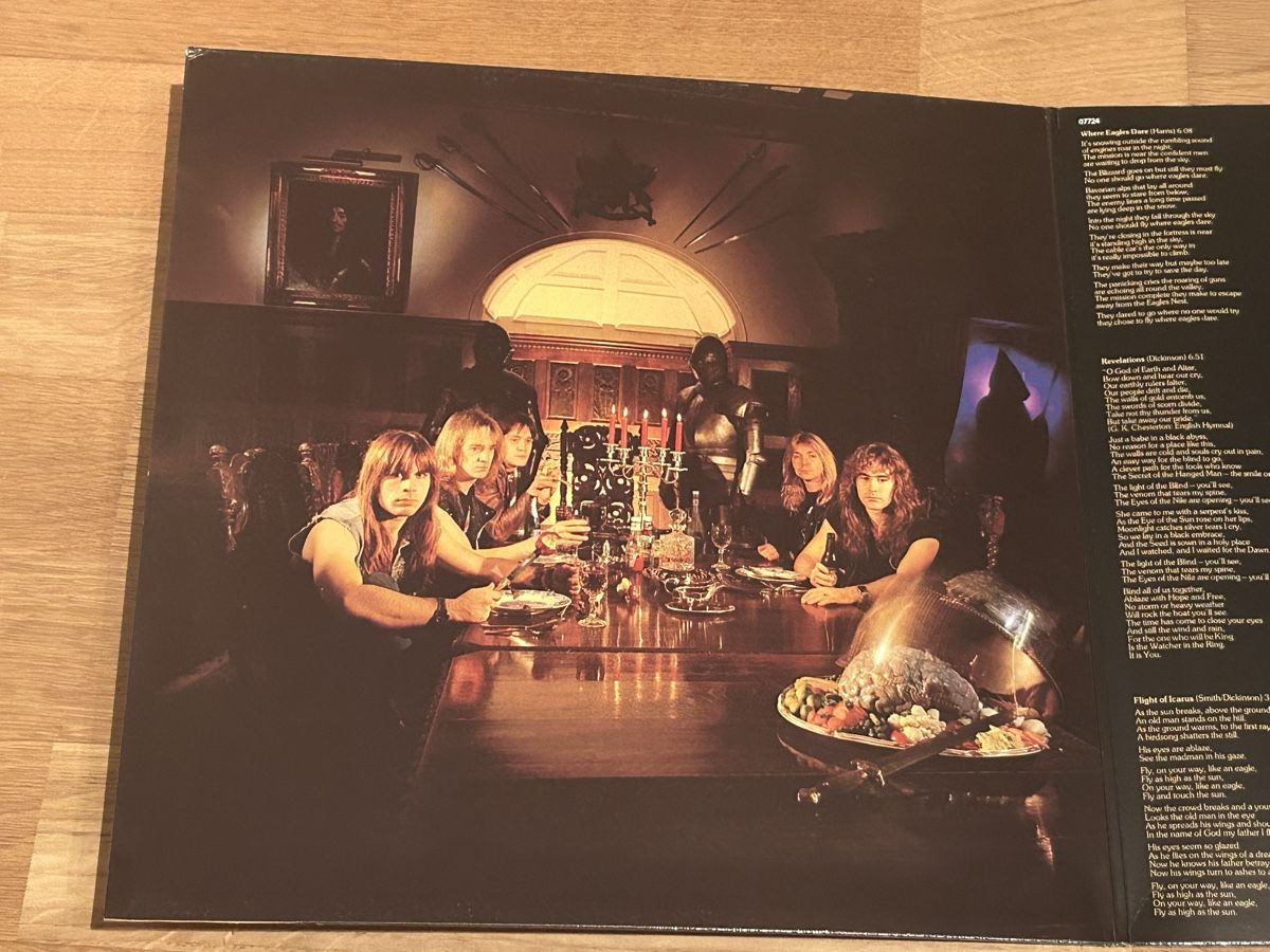 Dischi in vinile: Iron Maiden. 1983. Piece Of Mind – Usato da Faulensee venduto da Mizuno06 1