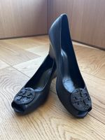 Tory Burch Keilpumps Dunkelblau (Modell Julianne), Gr 42