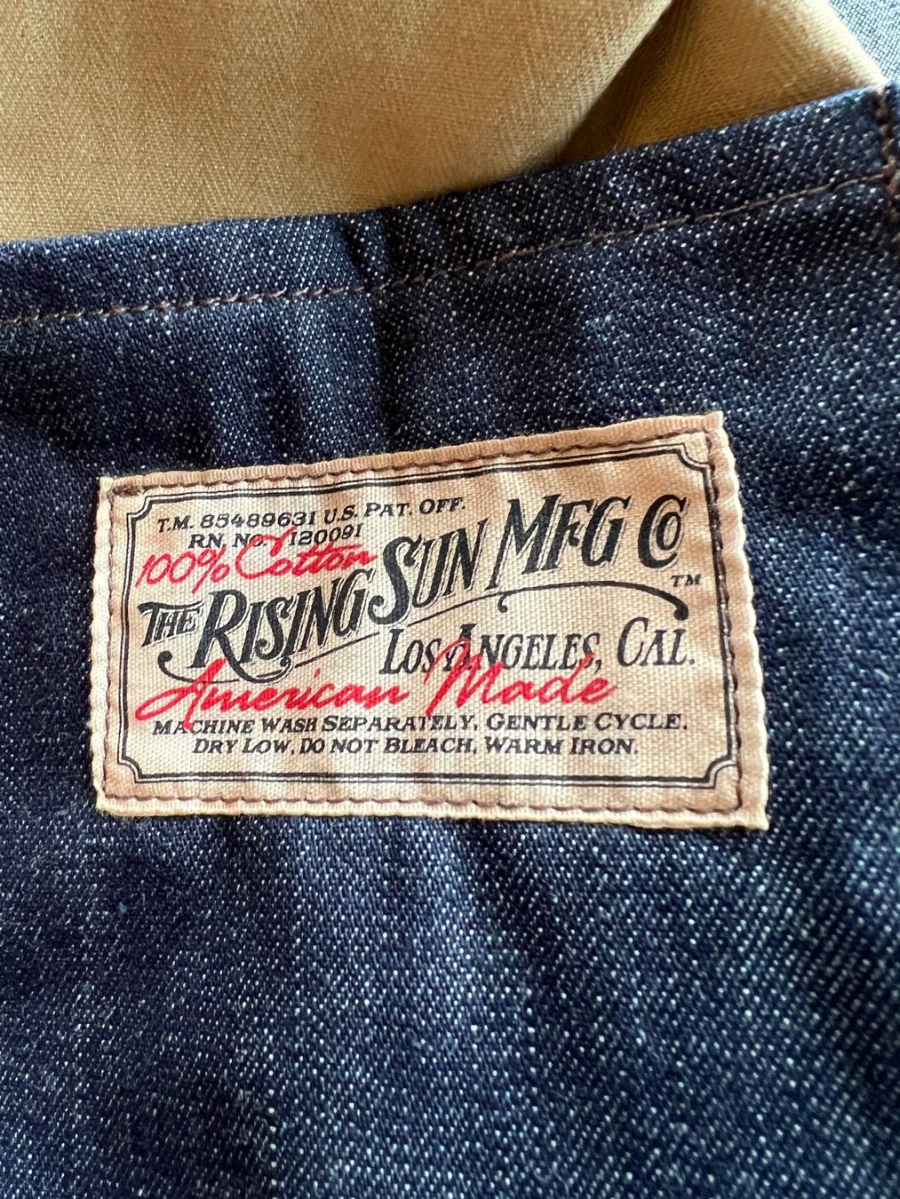 Gilets & Westen: Rising Sun Co Vest Jeans, Canvas – Neu (gemäss Beschreibung) aus Beinwil am See von isole 4