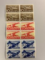 1944, Sonderflugpostm. 25 Jahre Luftpost, F37-39, postfrisch