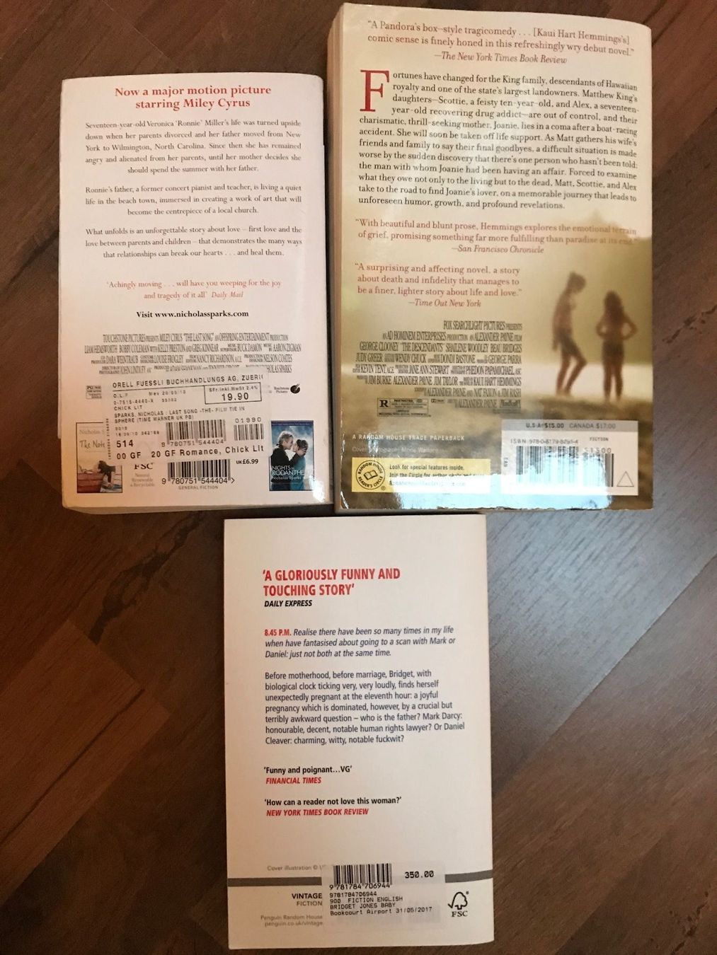 Libri: 3 Romane / Bücher in Englisch – Usato da Triesenberg venduto da Anastasia26 1