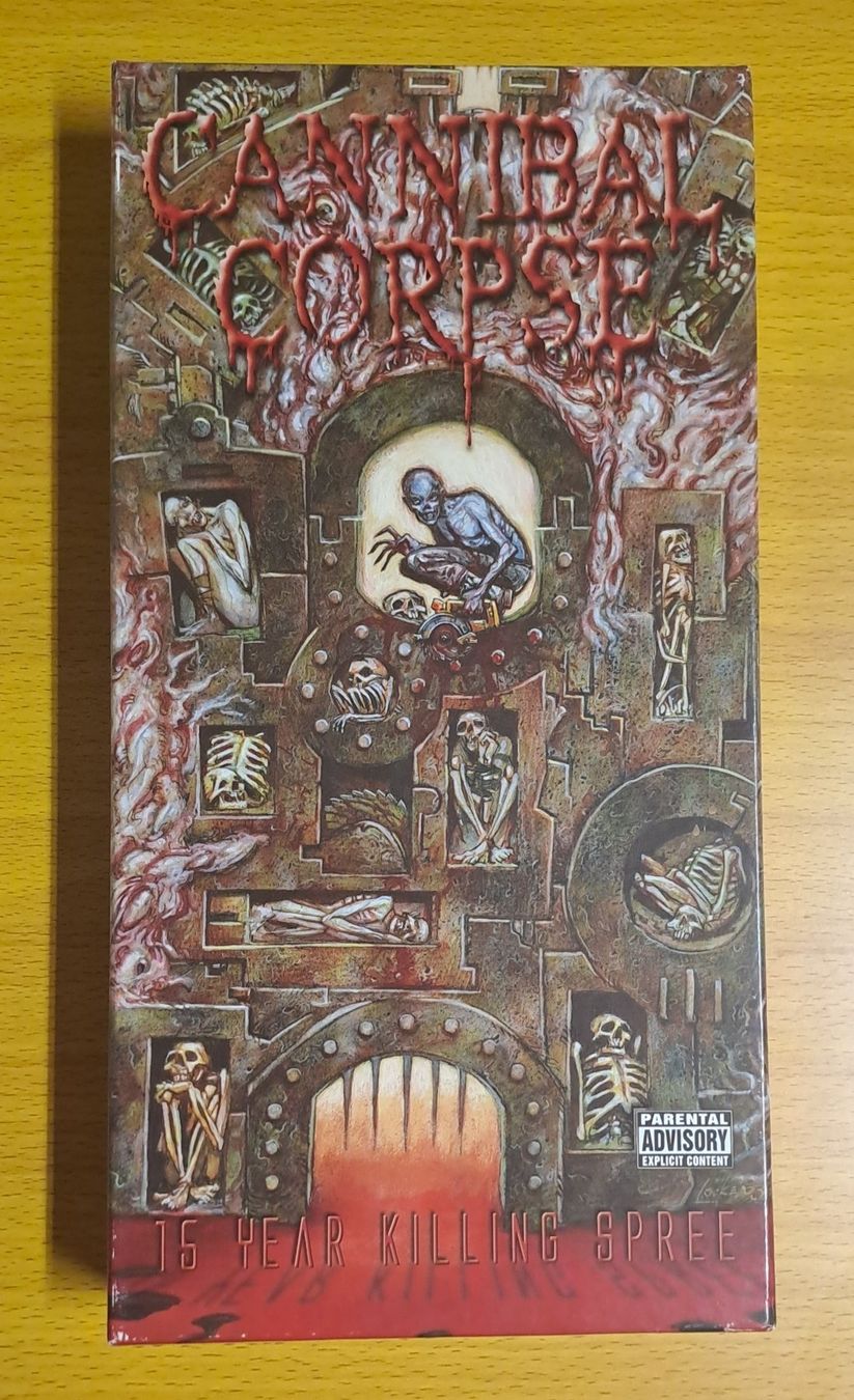 CDs: Cannibal Corpse 15 Year Killing Spree Boxset – D'occasion à Bünzen par Rtron