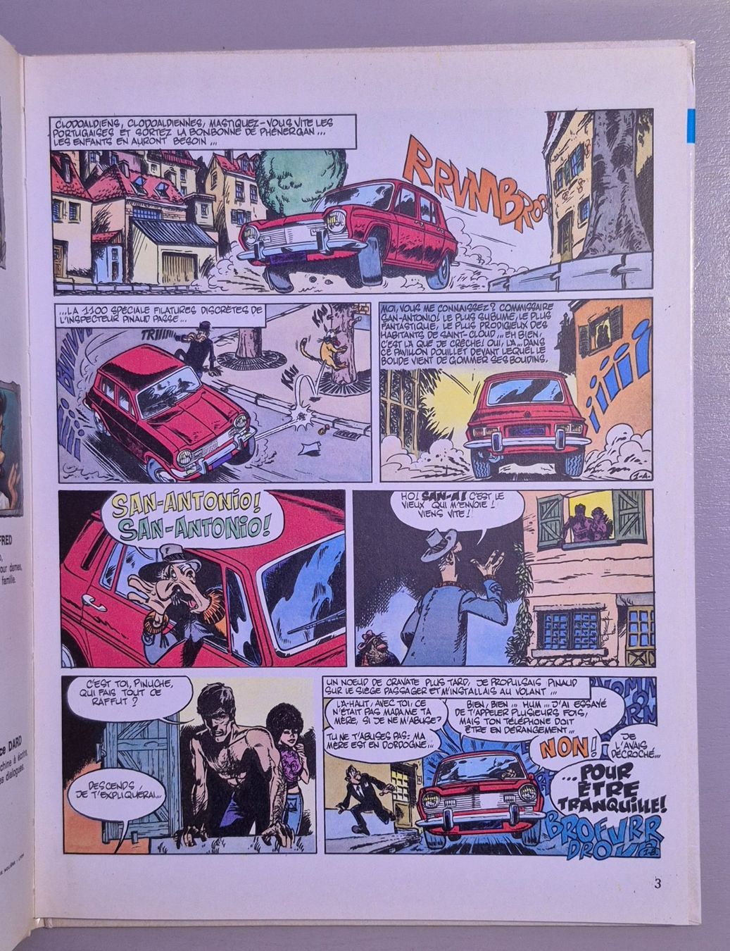 Fumetti: San-Antonio en Écosse - tome 2 - EO 1972 TBE – Usato da Grand-Lancy venduto da loi_599y 4