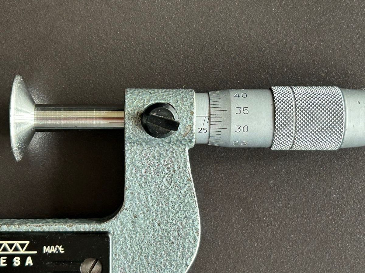 Tesa Misurare: Tellermikrometer / Zahnweitenmikrometer Tesa 25 - 50 mm – Usato da Hittnau venduto da dam_5nkp 4