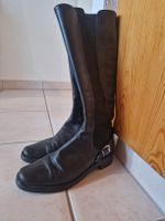 Bottes Sergio Rossi cuir noir pointure 37½