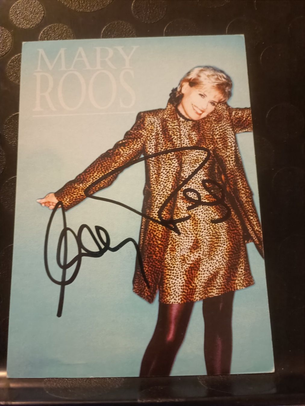 Autografi: Mary Roos - signierte Autogrammkarte – Usato da Menziken venduto da Artographs