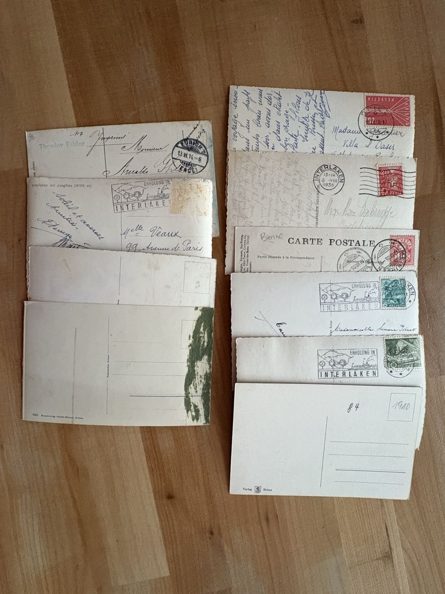 Cartoline postali: AK von Interlaken – Usato da Rümlang venduto da Kartenpost1 1