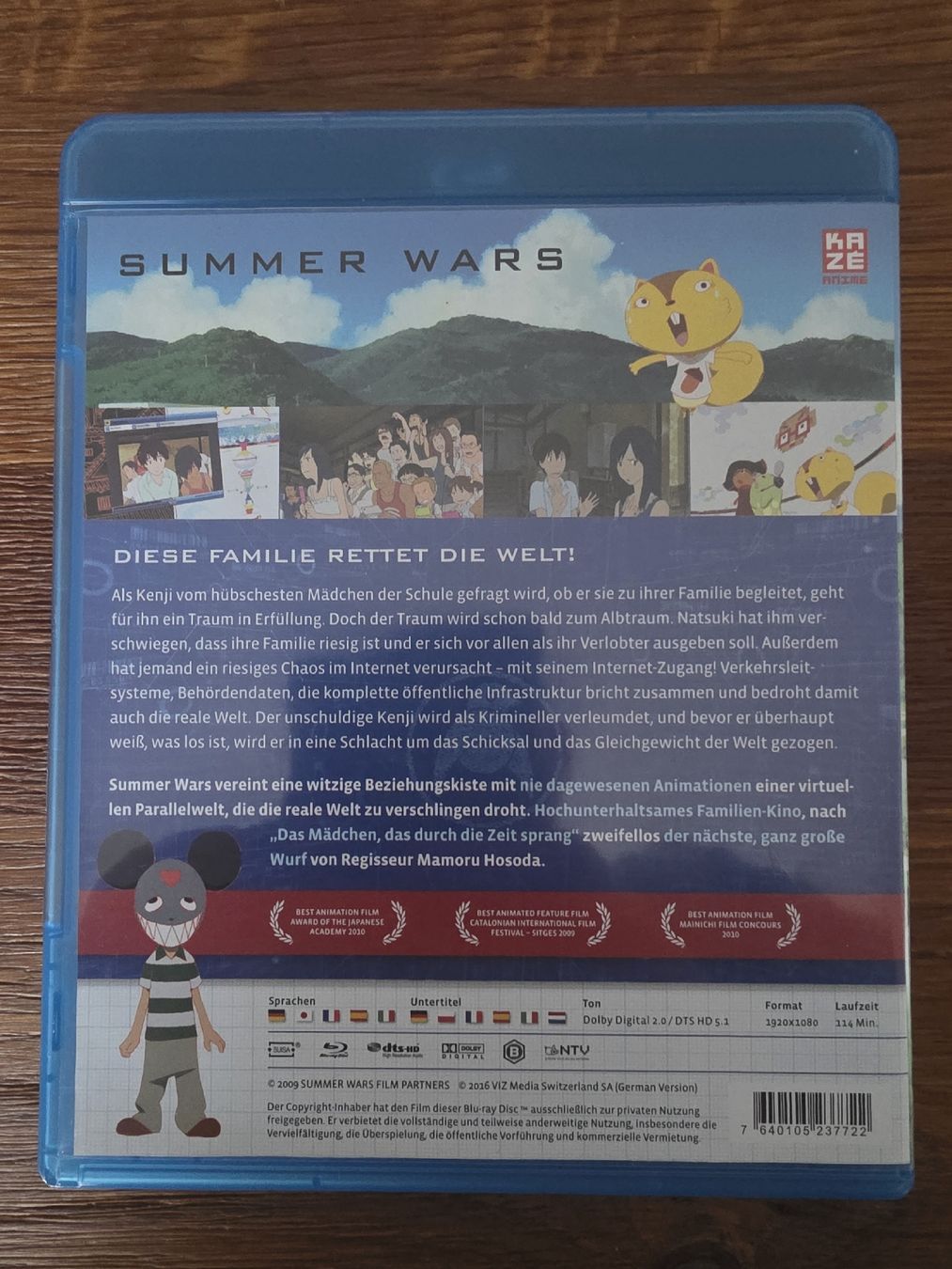 Tutti i DVDs: Summer Wars - Anime Blu-Ray – Usato da Zürich venduto da TimZurich1 1
