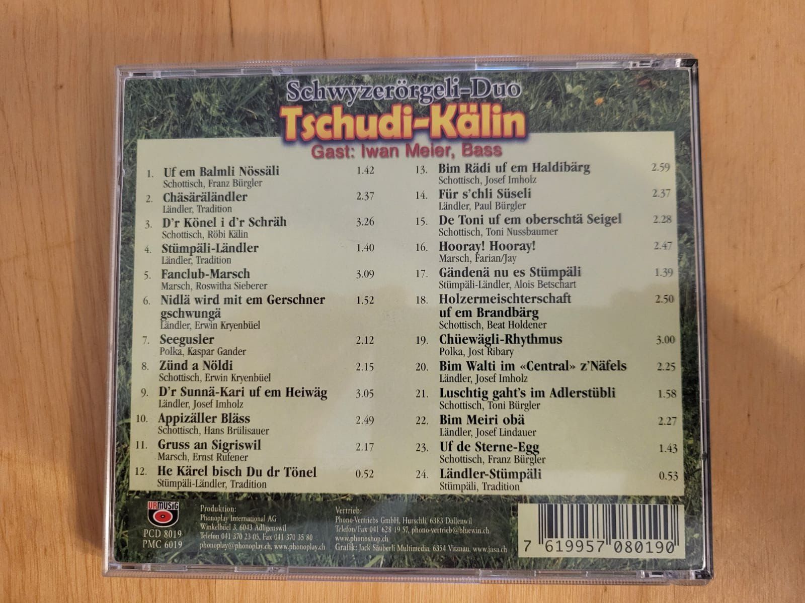 CD: Schwyzerörgeliduo Tschudi-Kälin – Usato da Urnäsch venduto da Rteppich 1