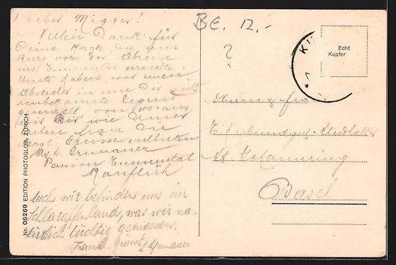 Cartoline postali: Lüderenalp, Kurhaus, Panorama mit weide – Usato da Berlin venduto da bartko-reher 1