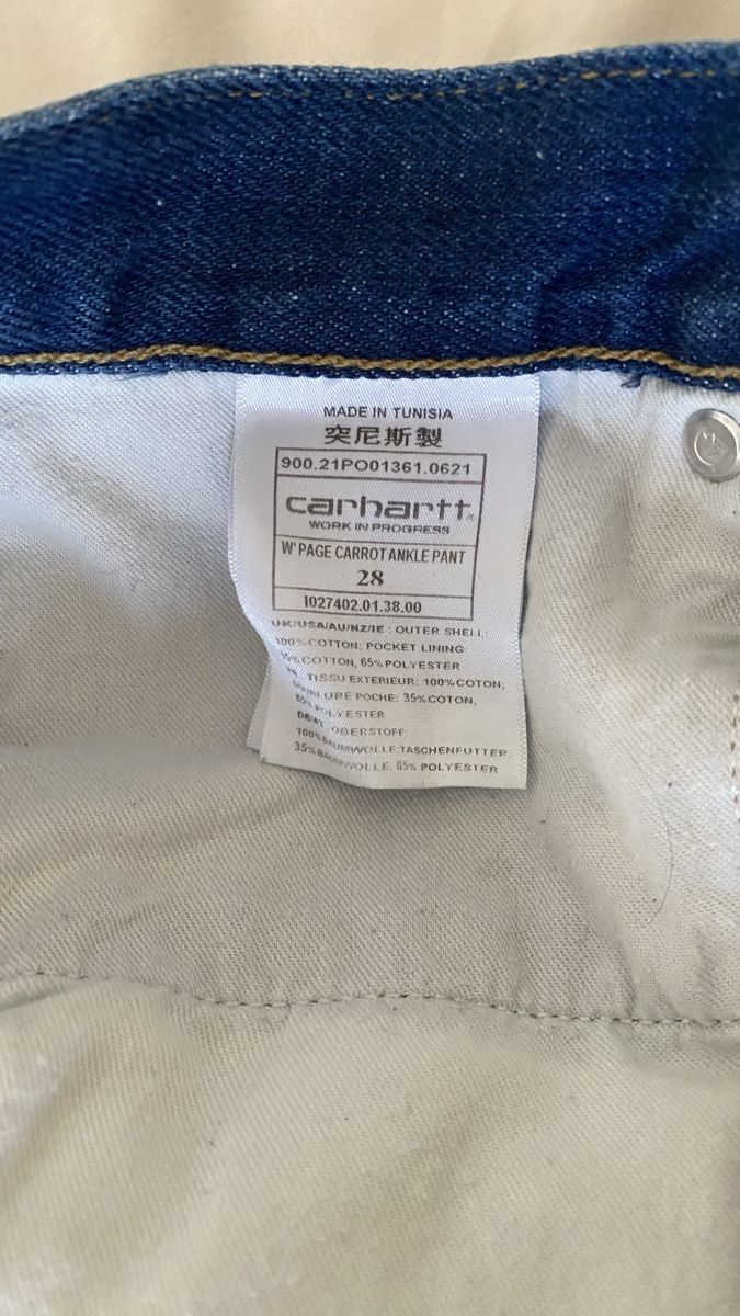 Carhartt Jeans: Carhartt Jeans – Usato da Luzern venduto da stefania71 4