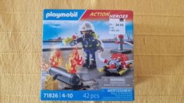 Playmobil Action Heroes 71826 Feuerwehrmann - Neu!🔥🚒🚨