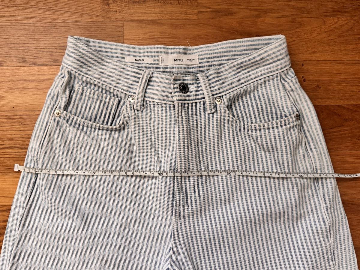 Mango Jeans: MNG Jeans gestreift Sommerhose – Usato da Winterthur venduto da kh.meier 3