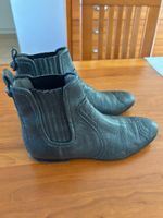 Designer BALENCIAGA Leder-Stiefeletten Chelsea Boots, Gr.40