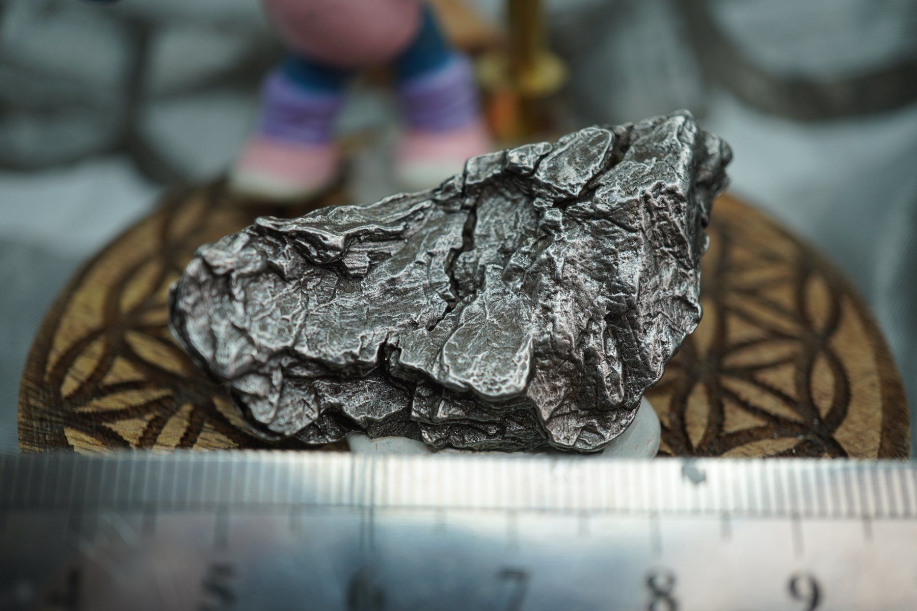 Minerali & Pietre curative: Cielo   Eisen Meteorit  Argentinien   26.01g – Nuovo e nell'imballaggio originale da Eschenbach SG venduto da topstone 2