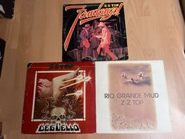 ZZ Top - 3 kultige Vinyl Alben