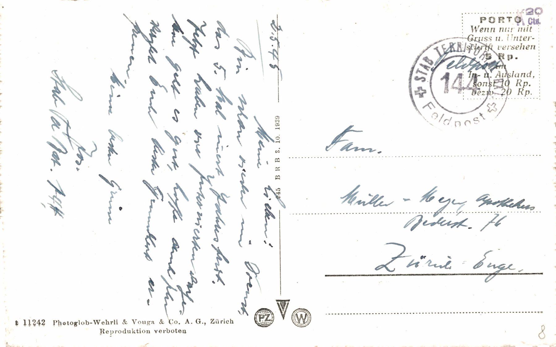Cartoline postali: Büren a. A. – Usato da Bronschhofen venduto da Astore 1