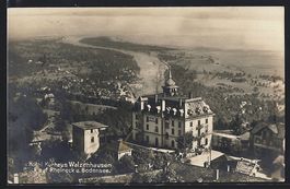 Walzenhausen, Hotel Kurhaus mit Blick au