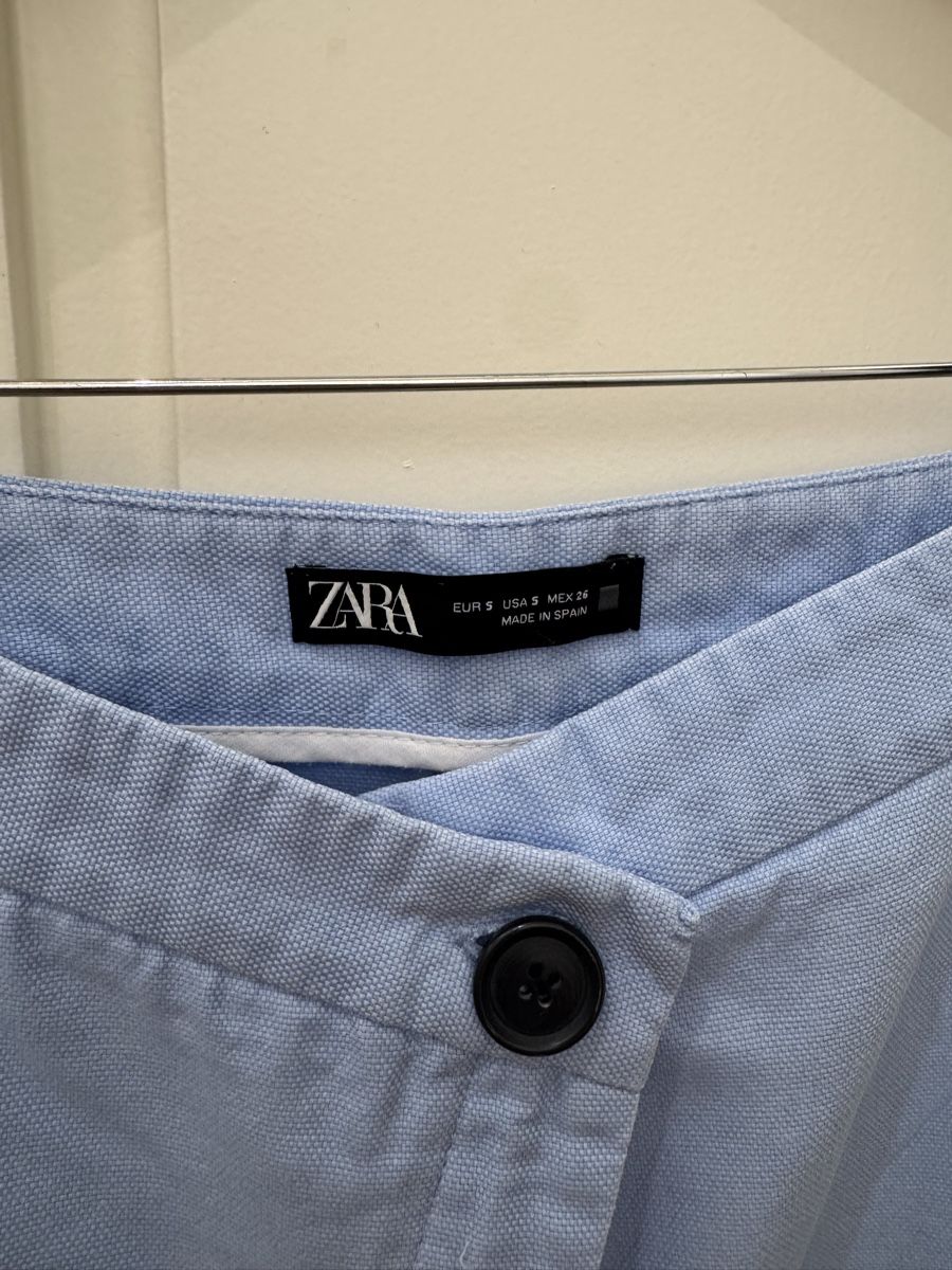 Zara Pantaloni: Zara Culottes Hose, hellblau, Gr. S – Usato da Zürich venduto da Flao_78376 1