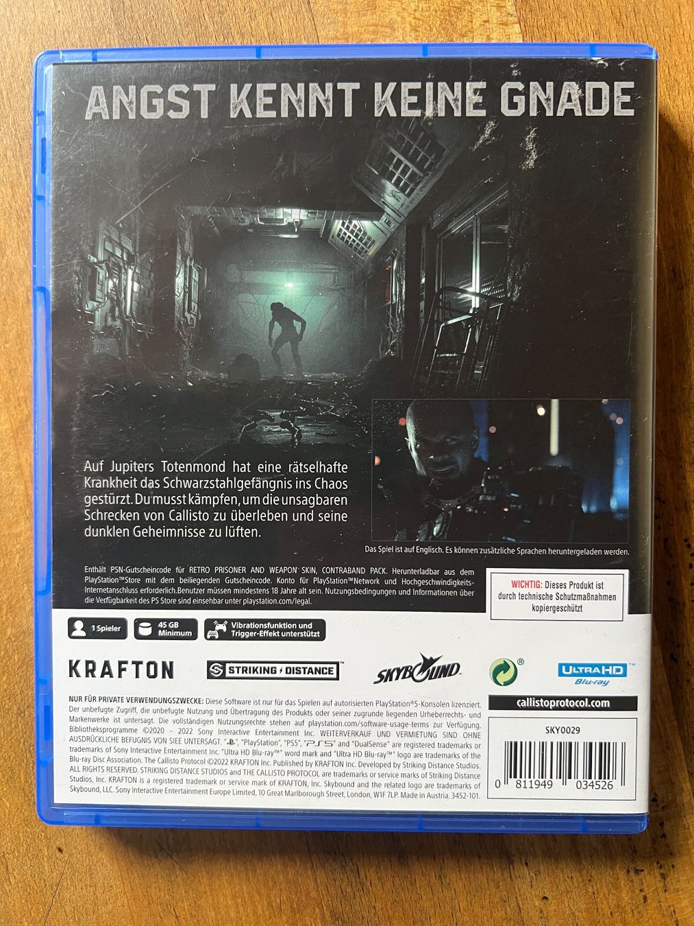 Giochi: The Callisto Protocol für PS5 – Usato da Walzenhausen venduto da hal_9928 1