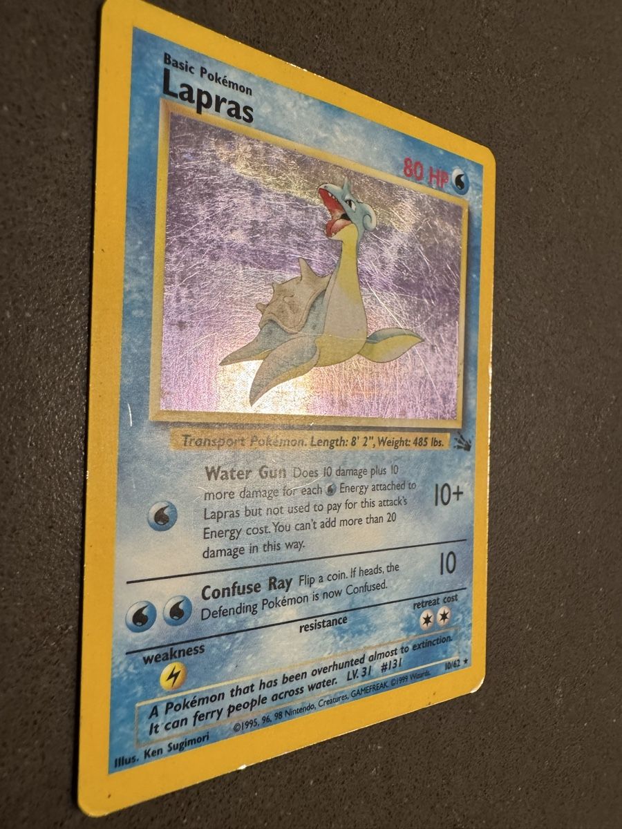 Pokémon Carte collezionabili: Lapras Fossil - 10/62 EN – Usato da Cadro venduto da kiks27 1