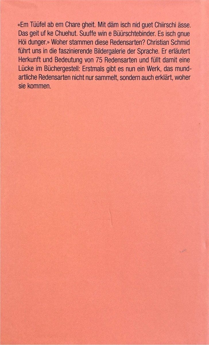 Libri: Schmid Christian, Blas mer i d Schue – Nuovo (secondo la descrizione) da Sarnen venduto da Livres 1
