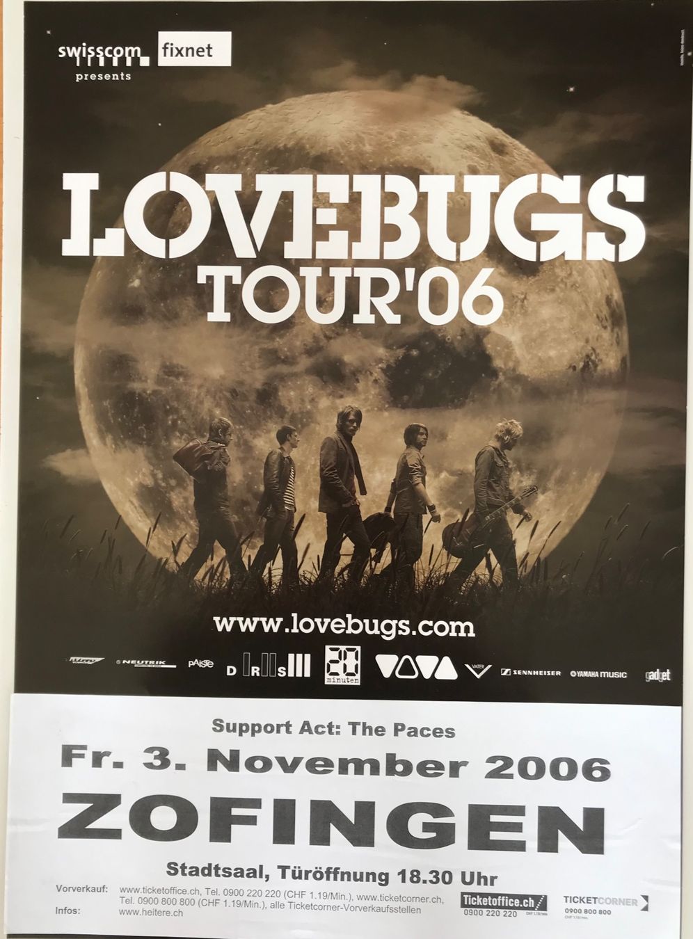 Foto & Immagini: Konzert Plakat Lovebugs 2006 – Usato da Egolzwil venduto da Studart