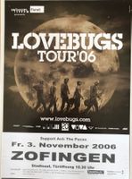 Konzert Plakat Lovebugs 2006
