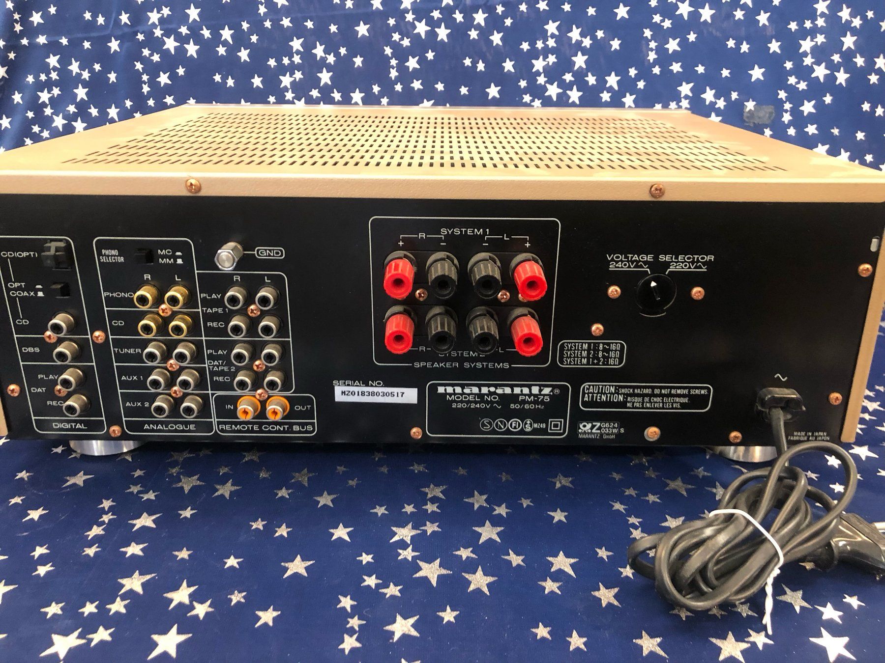 Marantz Amplificatori: Marantz PM-75 Digital Integrated Amplifier – Difettoso da Neerach venduto da Arbimus 3