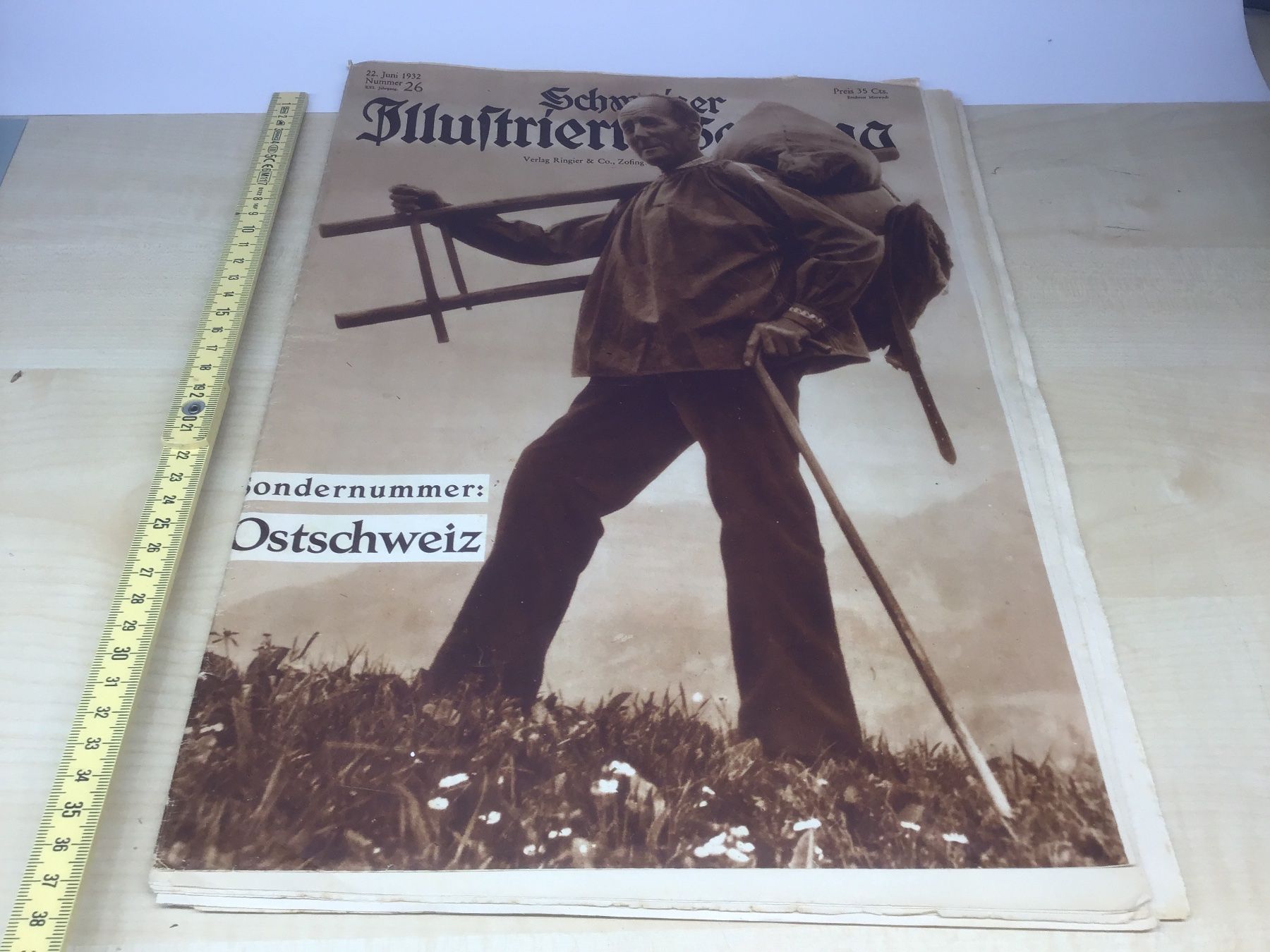 Riviste & Magazine: Schweizer Illustrierte, 22. Juni 1932, Ostschweiz – Usato da Männedorf venduto da Spezial-Modelle