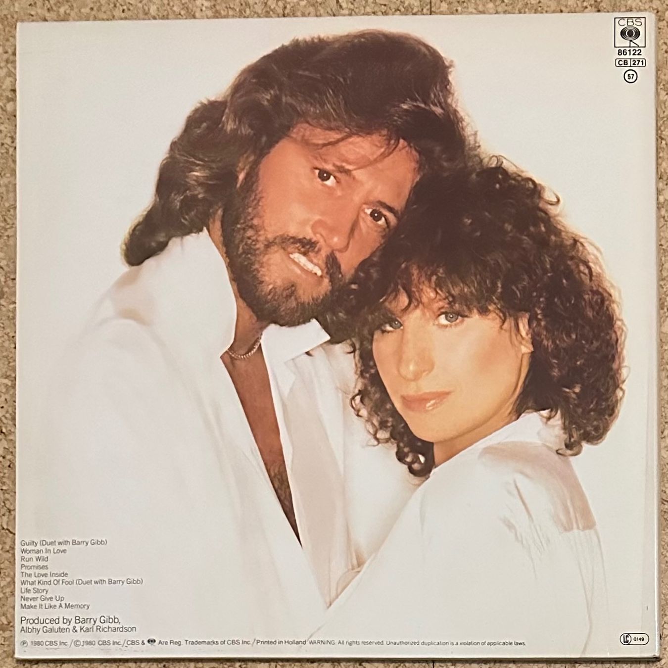 Schallplatten: LP - Barbra Streisand – Guilty – Gebraucht aus Breganzona von Onairda75 1