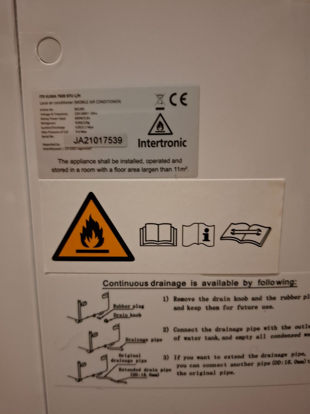 Climatiseurs: Klimagerät mit Rollen – D'occasion à Aarau par rro_8lpz 3