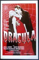 DRACULA BELA LUGOSI UNIVERSAL ORIGINAL MOVIE POSTER 2001‪