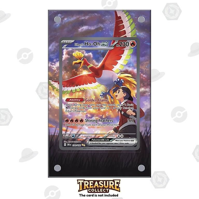 Pokémon Carte collezionabili: Ho-Oh ex 230/182 - Pokémon Extended Artwork Display Case – Nuovo e nell'imballaggio originale da Canobbio venduto da TreasureCollect