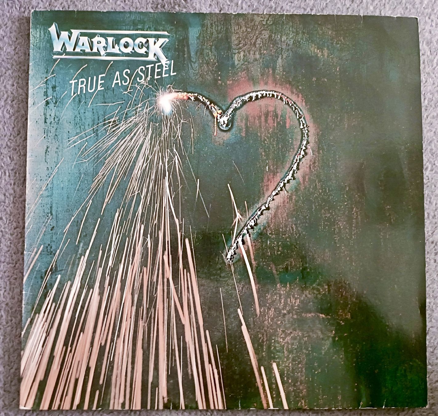 Dischi in vinile: WARLOCK - True as steel LP – Usato da Luzern venduto da cryptonic79