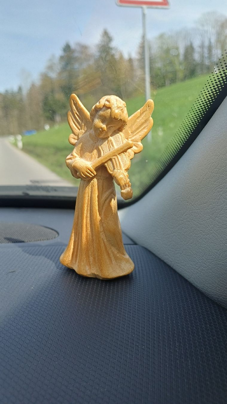 Statuette: Schöner Holzengel  – Usato da Flawil venduto da Pinkmalibu 5