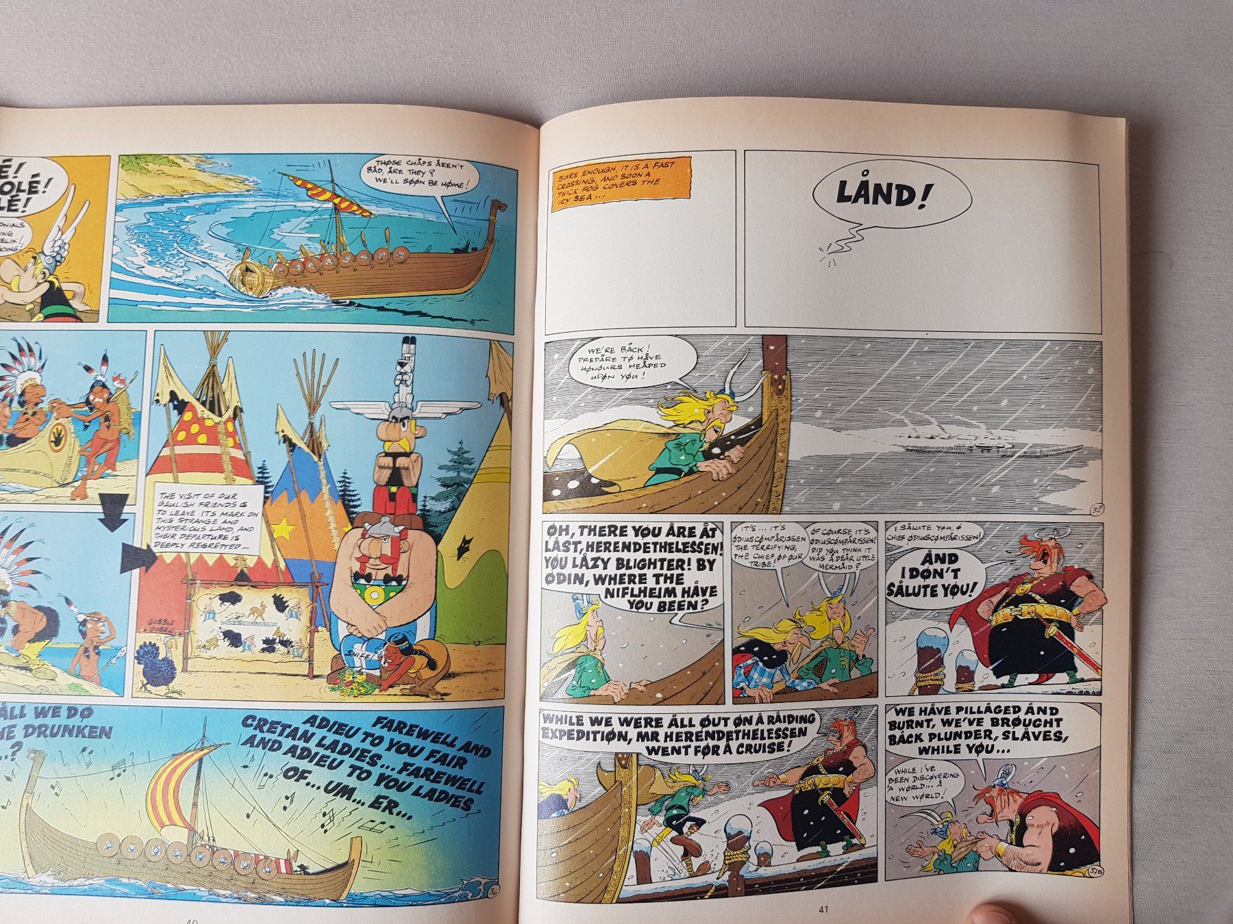 Fumetti: ASTERIX and the Great Crossing - ENGLISCH!!! – Usato da thun venduto da lucky_manxy 1