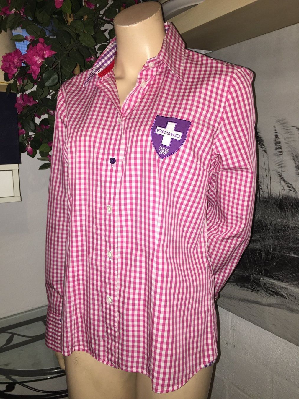 Camicette: Chemisier/Bluse PESKO   Taille/Grosse L – Usato da Cossonay-ville venduto da Super-Price-Quality 4