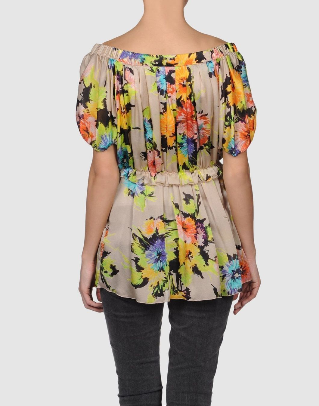 Camicette: BLUMARINE Bluse Multicolour  Gr. 42 Neuw – Usato da Brütten venduto da Style-Snob 1