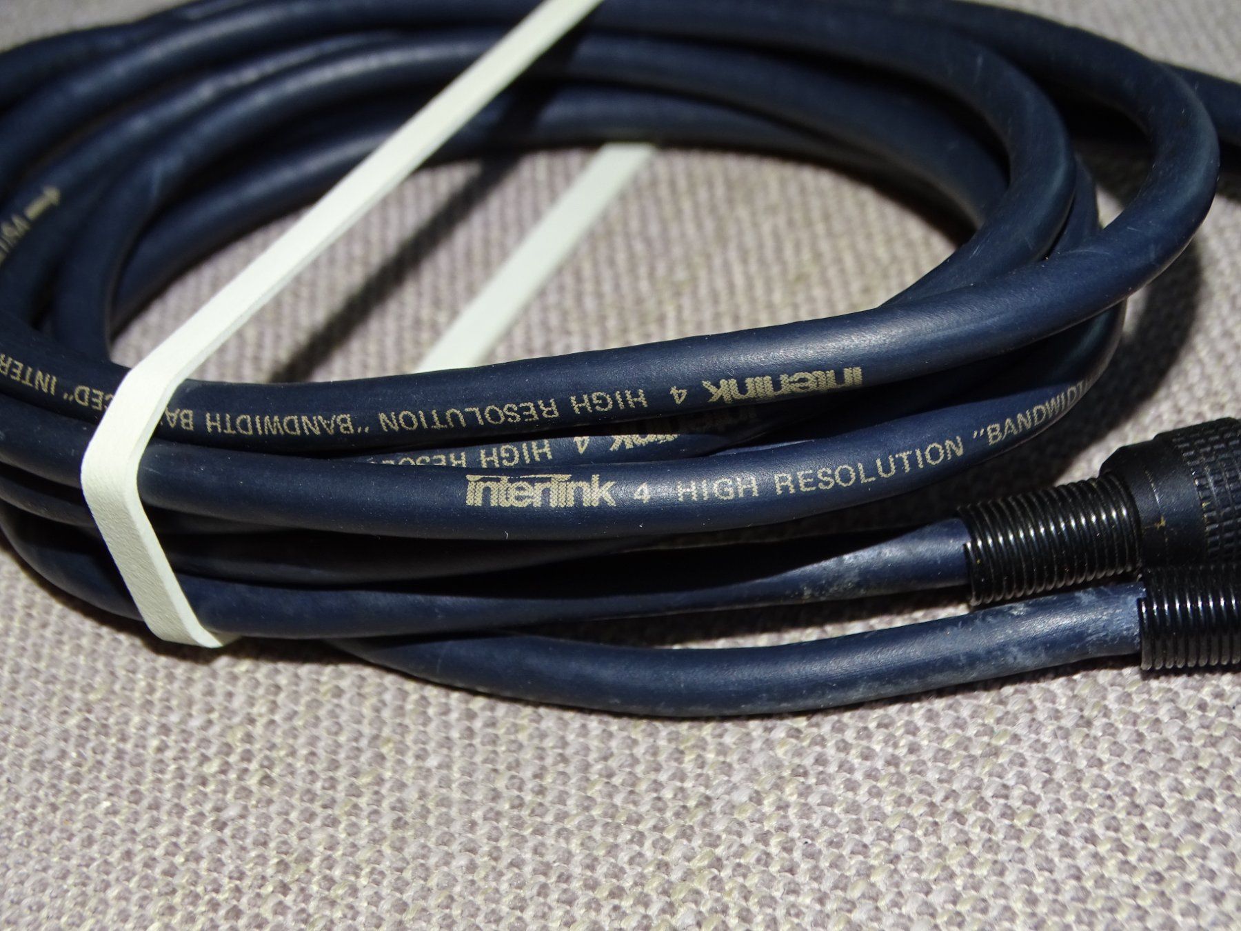 Cavi: Cinch Kabel Monster Interlink 4 blau 120cm – Usato da Hirzel venduto da Musicman03 1