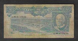 Angola  50  Escudos  1963  Gebraucht