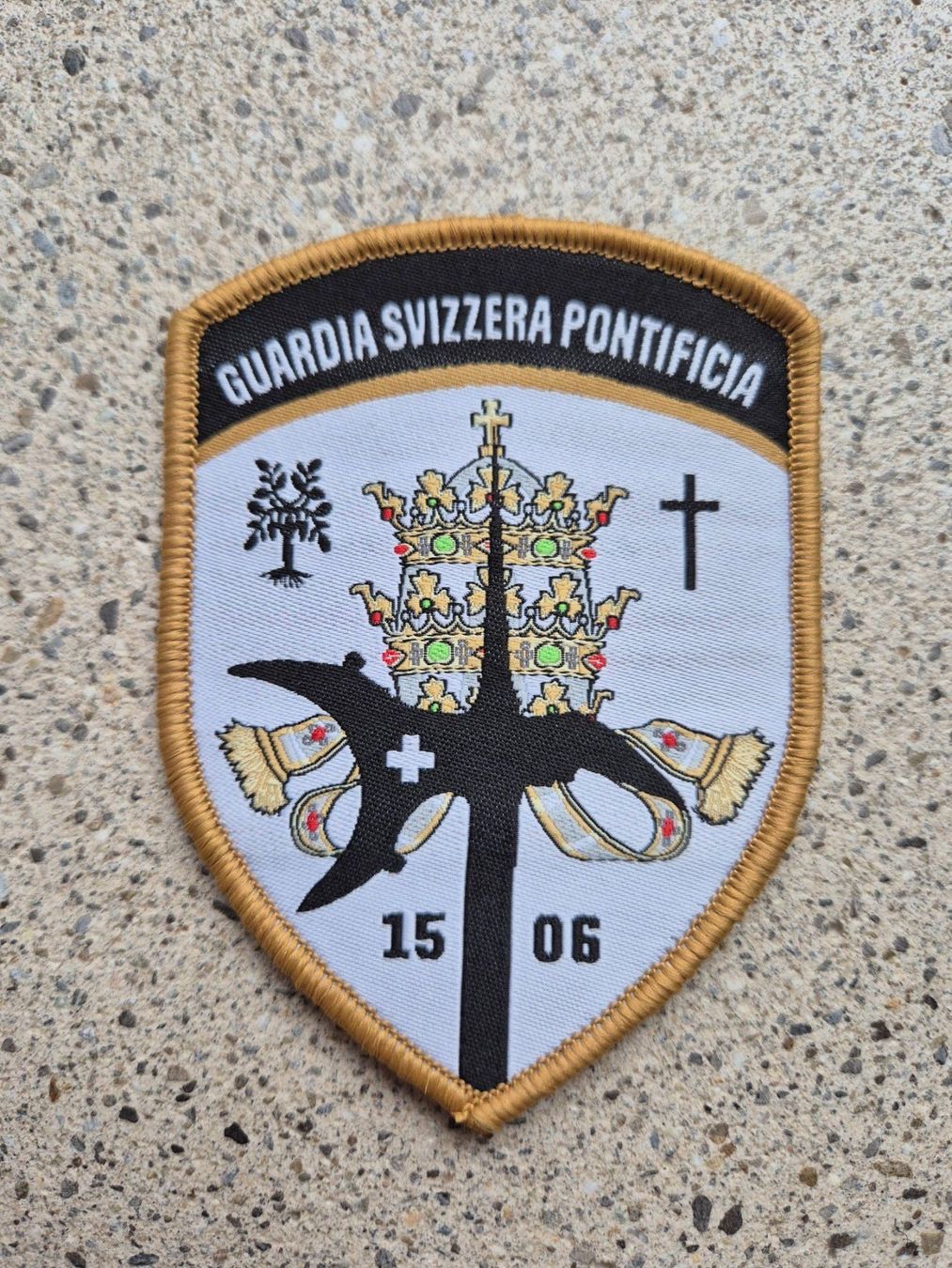 Schweizer Armee Placchette & Badge: *** Badge Schweizer Garde mit klett *** – Nuovo (secondo la descrizione) da Riedholz venduto da fr_sIruP