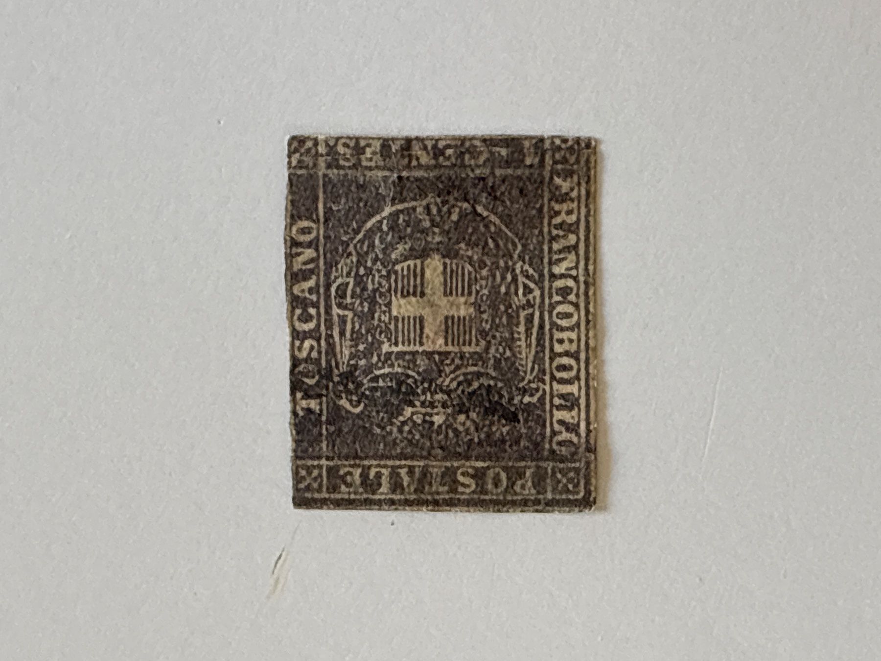 Alle Briefmarken: Marke Toskana 1860 – Gebraucht aus Adliswil von derrick0825