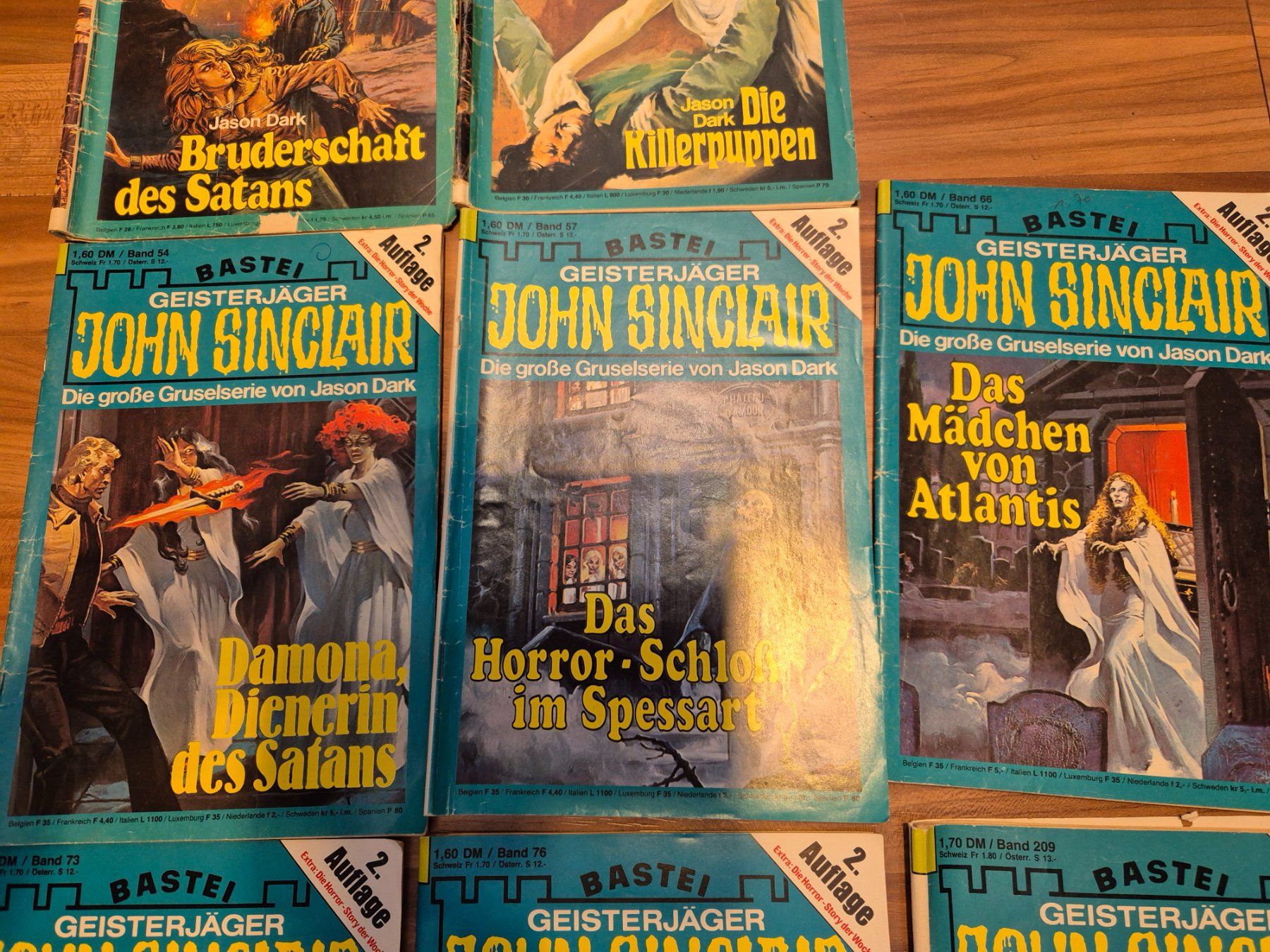 Bücher: John Sinclair Geisterjäger-Sammlung, 11 Bände, B – Gebraucht aus Schwarzenburg von Flamingo07 3