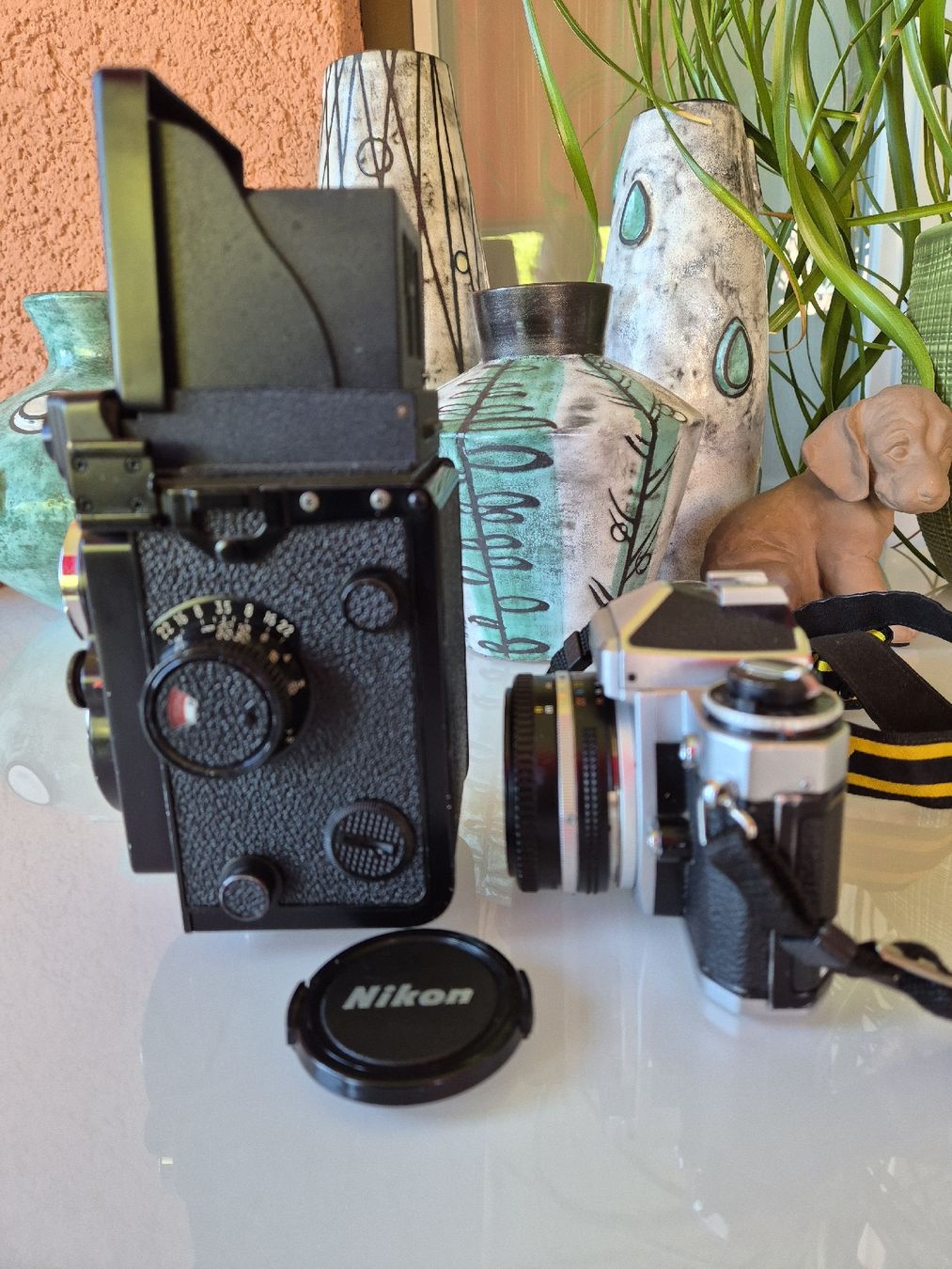 Yashica Kamera: Yashica Mat 124 G + Nikon FE – Gebraucht aus Frauenfeld von caspar1980 1