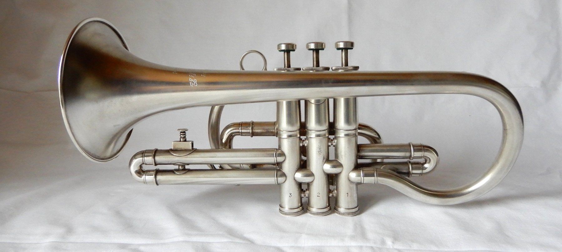 Besson Strumenti musicali: B - Cornet Besson, Baujahr 1981, England – Usato da Senèdes venduto da Mutzli52 3