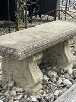 Gartenbank aus englischem Steinguss TOP