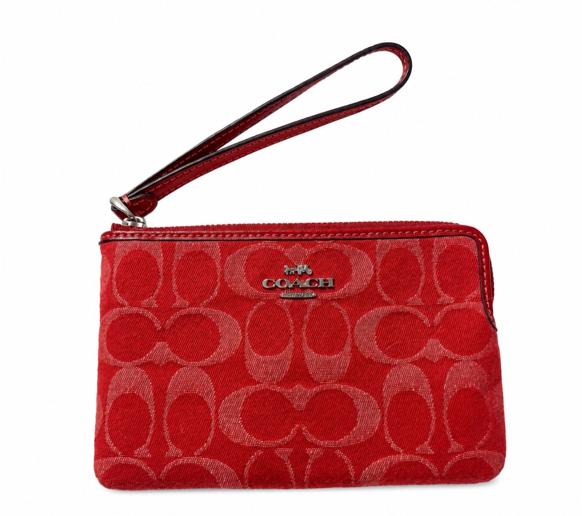 Coach Taschen für Damen: COACH Handtasche rot Monogramm neuwertig – Neu (gemäss Beschreibung) aus Dornach von Sell.Clothing